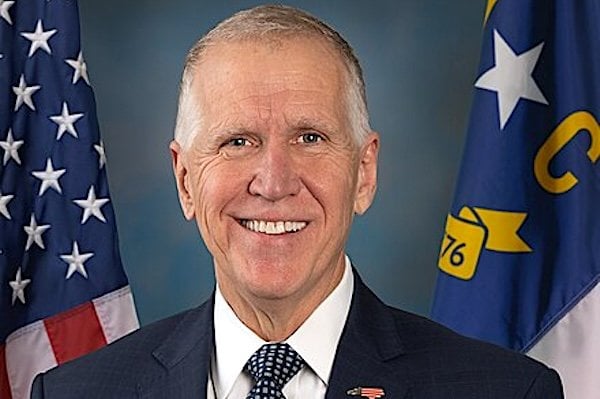 U.S. Sen. Thom Tillis, R-N.C. (Official U.S. Senate photo by Renee Bouchard)