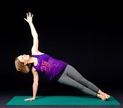 woman doing yoga